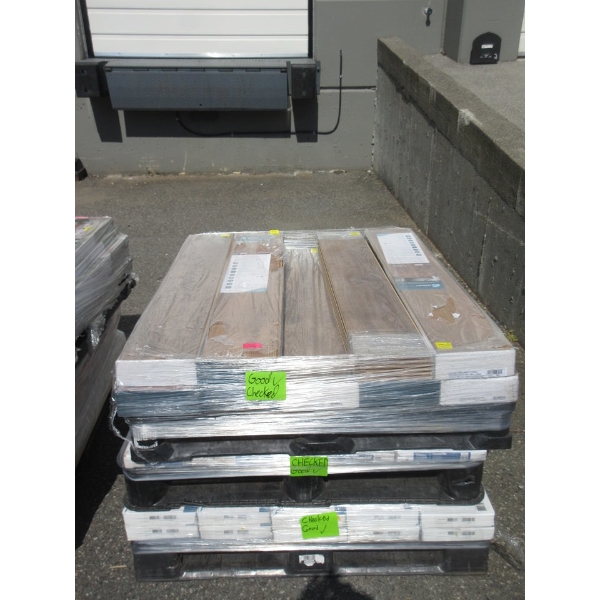 2 Skids of Assorted New Laminate Flooring