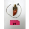 Image 1 : Custom Made 40 CT Gemstone Pendant & Pandora Charm Bracelet