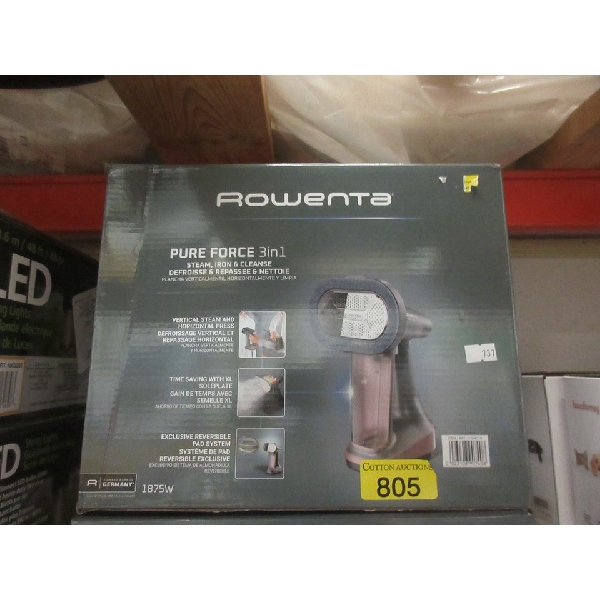 Rowenta Pure Force 3-in-1 Garment Steamer