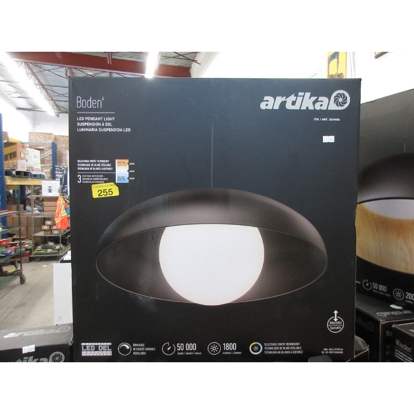 Artika "Boden" LED Pendant Light Fixture