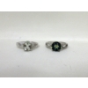Image 1 : 2 New Gemstone Rings 
