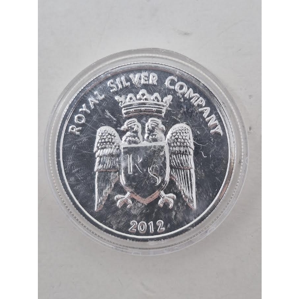 1 Oz .99999 Silver 2012 Leoncito Round 