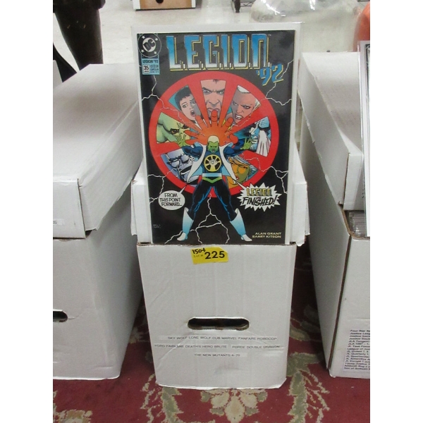 200 Assorted Comics - Bagged & Carded 