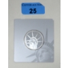 Image 1 : 1.5 Oz .999 Silver Certified PAMP Suisse 2017 Liberty Coin 