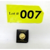 Image 1 : 1 Gram .9999 Fine Gold 2015 Maple Leaf Coin 