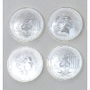 Image 1 : 4 X 1/2 Oz .999 Silver 2015 Battle of the Coral Sea Coins