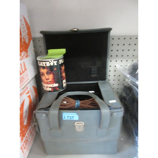 Vintage Fujica 8 Projector & 1972 Playboy Puzzle