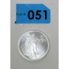 Image 1 : 1 Oz .999 Silver St. Gaudens SilverTowne Round