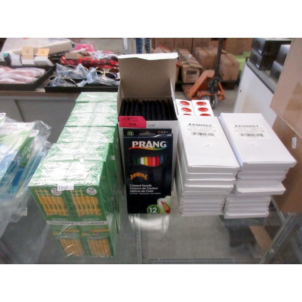 25+ Pcs. Lot of Watercolour refills, Coloured Pencils & More