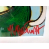 Image 2 : Abstract Art of A Girl & A Cat - Signature Unknown