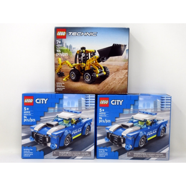 3 New LEGO Building Sets - Age 7+ & 5+