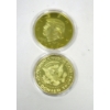 Image 2 : 10 x 2022 45th President Donald Trump Gold Clad Rounds 