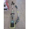 Image 1 : 2 Yardworks String Trimmers - 1 Electric & 1 Cordless