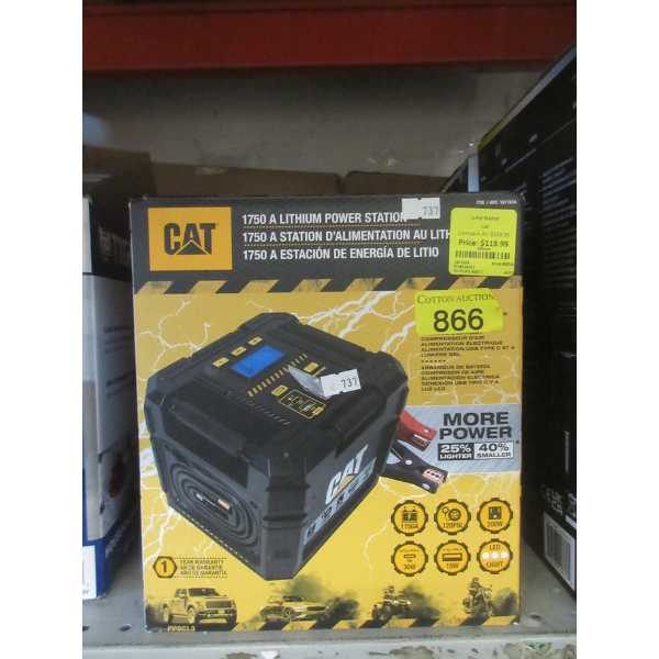CAT 1750 A Lithium Jump Starter Power Station
