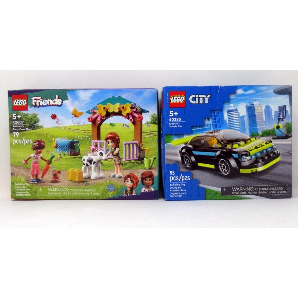 2 New LEGO  Building Toy Sets - Age 5+