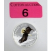 Image 1 : 1 Oz .9999 Silver 2014 Soaring Eagle Colourized Coin 