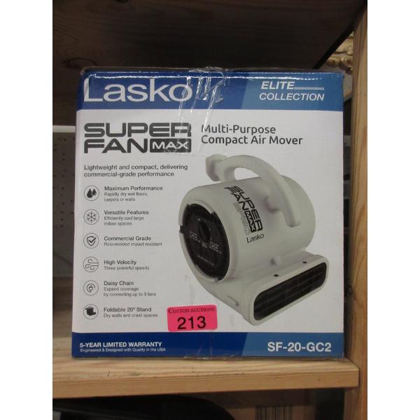New Lasko Super Fan Max Compact Air Mover