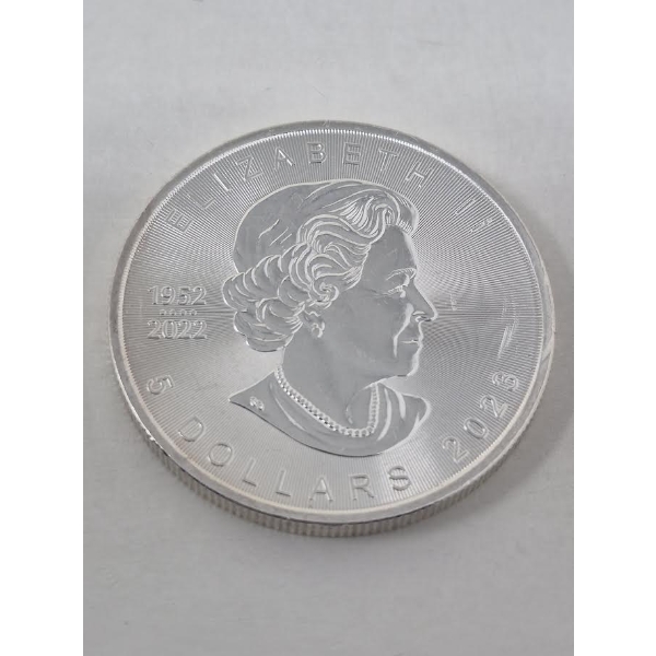 1 Oz .9999 Silver 2023 Canada Maple Leaf Coin 