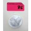 Image 1 : 1 Oz .9999 Silver Peregrine Falcon Coin 