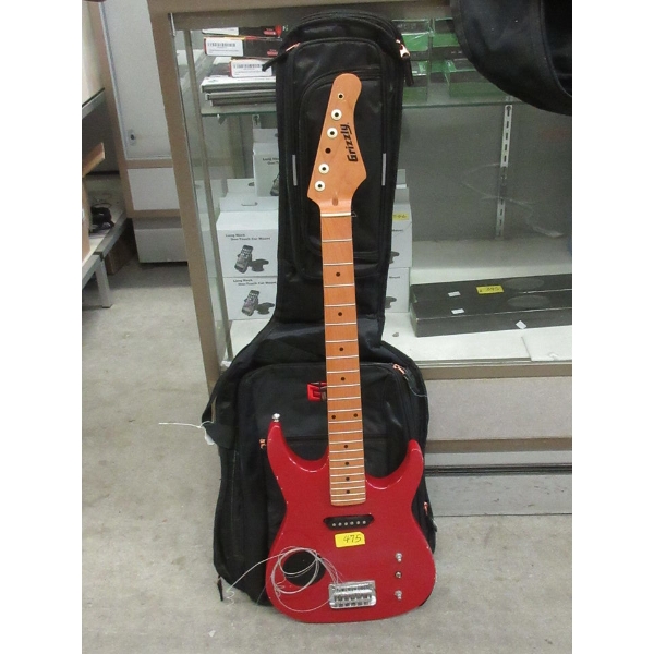 Grizzly Electric Guitar in Soft Case 