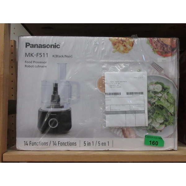 Panasonic MK-F511 Food Processor - Black