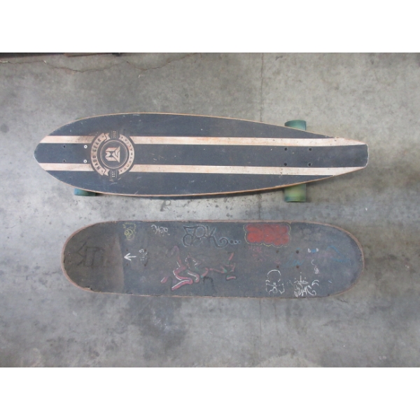 2 Skateboards - Preowned - As Is