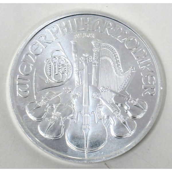 1 Oz .999 Silver 2021 Philharmoniker Coin 