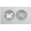 Image 1 : 2 x 1/2 Oz .999 Silver Sunshine Minting Rounds 