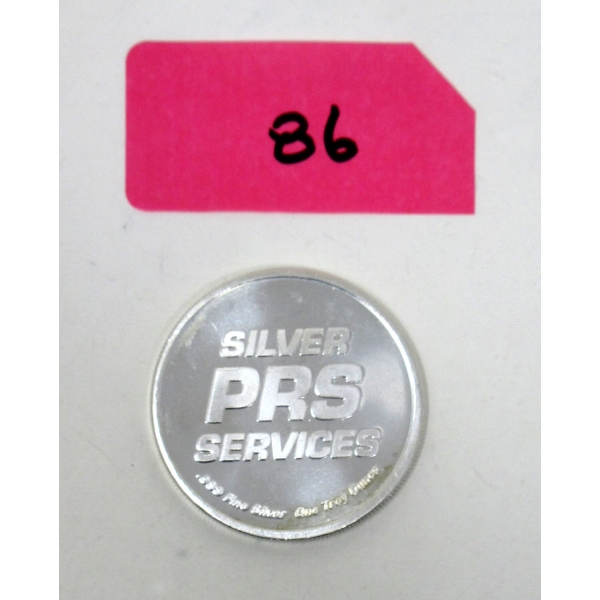 1 Oz .999+ Silver Buffalo Art Round 
