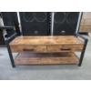 Image 1 : 2 Drawer TV Stand with Metal Frame
