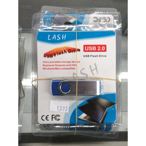 10 New 512 GB USB Flash 2 Thumb Drives