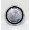 Image 2 : 1 Oz .9999 Silver Buffalo/Indigenous Art Round 