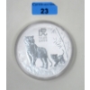 Image 1 : 1 Kilo .9999 Silver 2022 Year of the Tiger Coin 