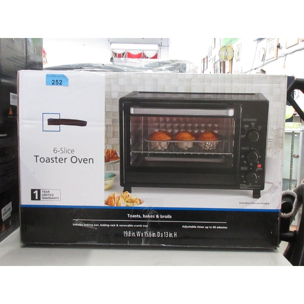 Mainstays 6-Slice Toaster Oven