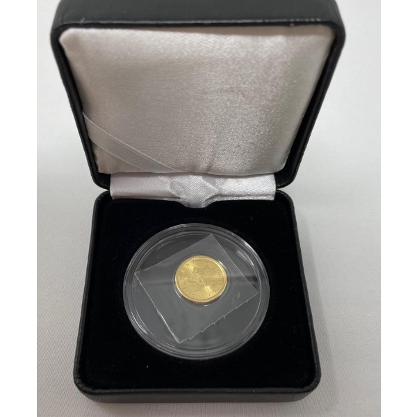 1/10 Oz .9999 Fine Gold 2023 Maple Leaf Coin