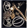 Image 2 : Collection of 9 Necklaces and 1 Bracelet - Some Vintage