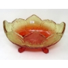 Image 3 : Vintage Footed Fruit Bowl & Handled Basket