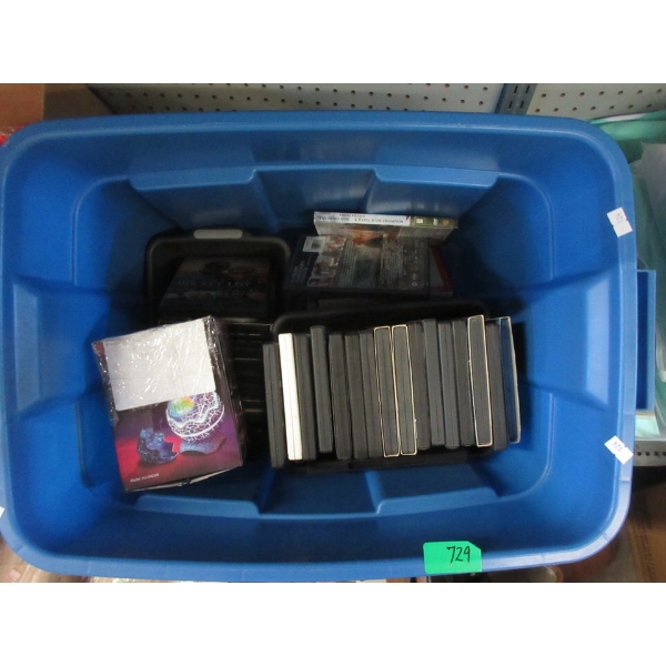Tote of 30+ DVD Movies - Variety of Genres