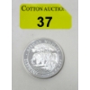 Image 1 : 1 Oz .999 Silver 2013 African Wildlife Elephant Coin 