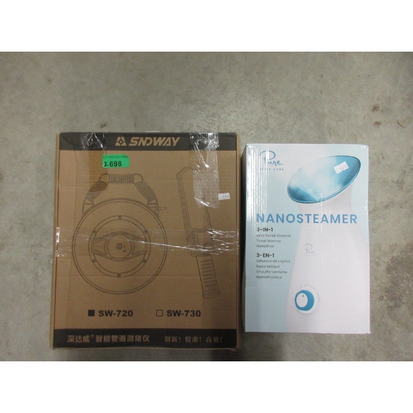 Sndway SW-720 Pipe Scanner & Pure Facial Steamer