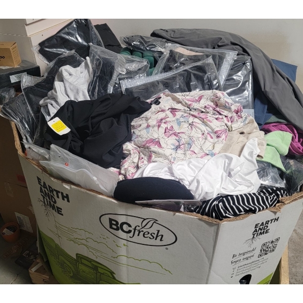 Skid of New Soft Items including Clothes and More 