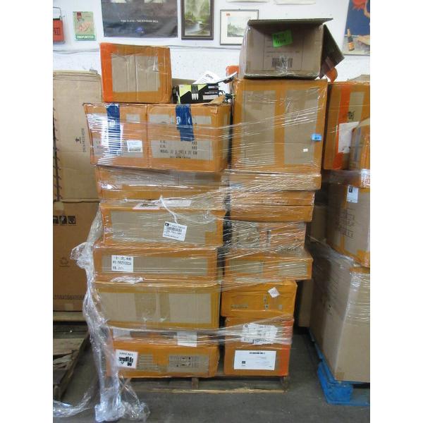 Skid of Boxed Customer Return Light Fixtures