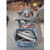 Image 1 : 2 Large Shop Vacs with Bin of Hose & Pipe