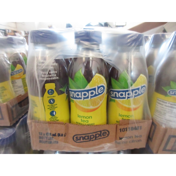 4 Cases of Snapple "Lemon Tea" Beverage