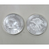 Image 3 : 5 x 1 Oz .999 Silver Trade Unit USA Rounds 