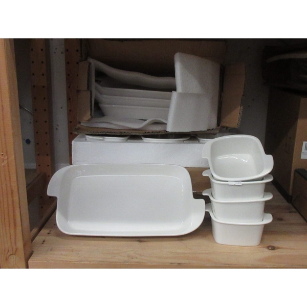 New Dowan Ceramic Trays & 2 Sets of Ramekins