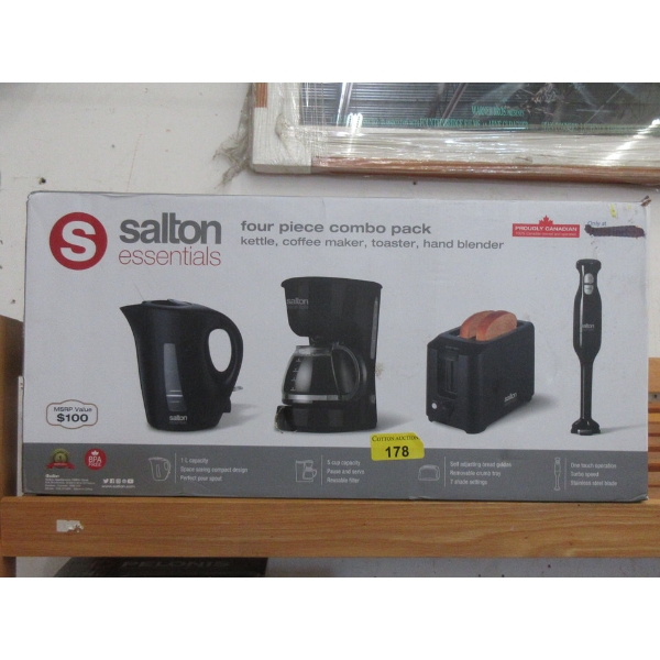 Salton Essentials Four Piece Combo Pack