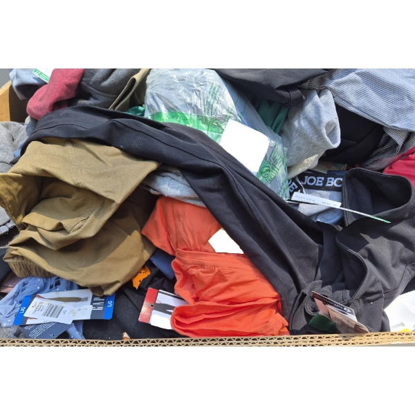 Customer Return Skid of Misc. Clothing