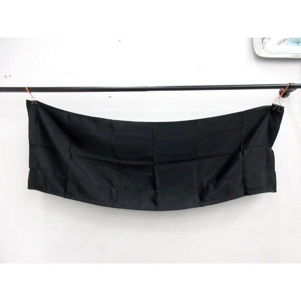 Case of 50 New Blackout Window Valances - Black