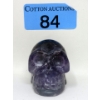 Image 1 : 517 Carat Amethyst Hand-Carved Skull 